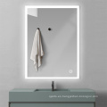 Espejo de tocador de baño iluminado